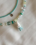 Set collana coniglio sirena